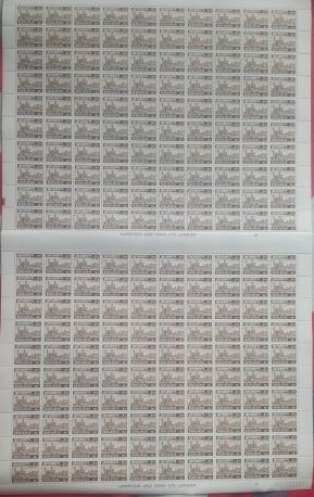 Mint Full Sheet on 05p on Lalbag Fort (200 Stamps in A Sheet)