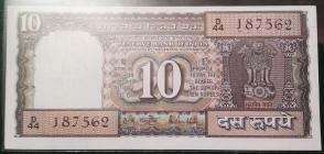 India - (1985-1990) 10 Rupees UNC Banknote, Size: 137*63, Governor: R. N Malhotra