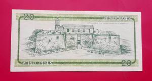 Cuba 20 Pesos ''B'' FINE/VF Condition 1985 - P# fx9