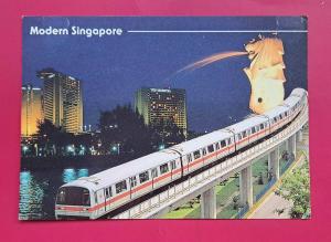 Modern Singapore Postcard Unused