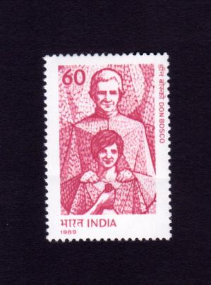 India : St. John Bosco (Founder of Salesian Brothers) 1v Stamps MNH 1989