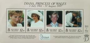 Solomon Island - Diana, Princes of Wales, MNH