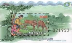 Indonesia (2001) World Environment Day, MNH