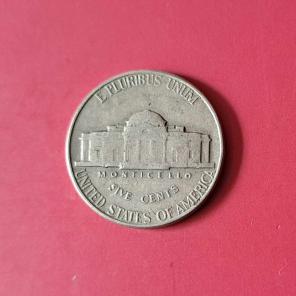USA ৫ Cents ''Jefferson Nickel'' ১৯৫০ - Copper-Nickel মুদ্রা - ব্যাস ২১.২ মিমি