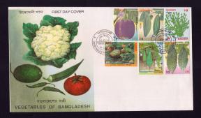 Vegetables of Bangladesh FDC 1994