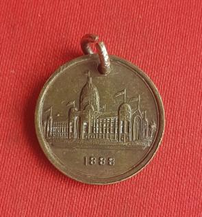 অস্ট্রেলিয়া ১৮৮৮ Medallion on The মেলবোর্ন Centennial Exhibition