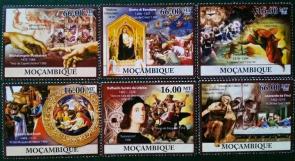 Mozambique - (2011) Renaissance Art, 6v MNH Stamp Complete Set