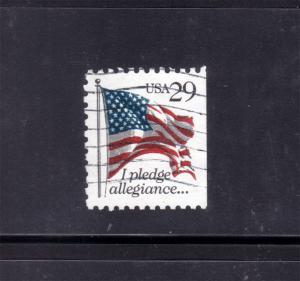 USA : Pledge Allegiance 1v Stamps Used 1992 - Scott #2593