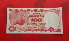 Indonesia 100 Rupiah 1984 XF Condition