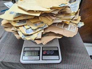 বাংলাদেশ ৫০০gm Used ডাকটিকেট on Paper Lot - ১৫০০+ ডাকটিকেট
