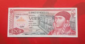 Mexico 20 Peso 1976 XF/AUNC Condition