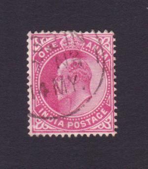 British India : King Edward VII - 1 Anna Stamps 1906, Used
