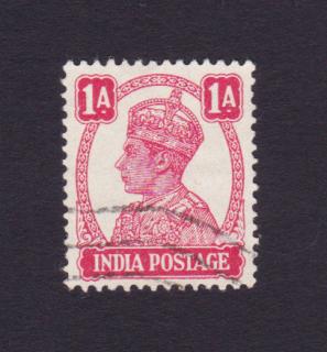 ভারত (British) : King George V - ১ Anna Stamps, Used