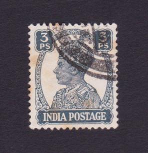 India (British) : King George V - 3ps Stamps, Used