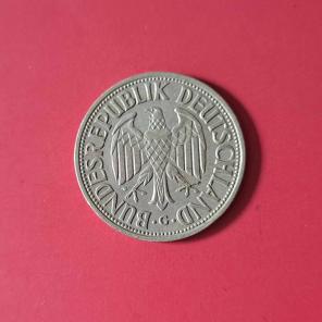 Germany 1 Deutsche Mark 1950 - Copper-Nickel Coin - Dia 23.5 mm