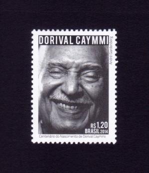 ব্রাজিল : Brazilian গায়ক এবং Songwriter - Dorival Caymmi (১৯১৪-২০০৮) ১v ডাকটিকেট MNH ২০১৪