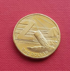 Australia 1 Dollar - 2021 The Great Aussie Coin Hunt 2 - Letter Z - Zinc, Aluminium-Bronze Coin, Dia 25 mm