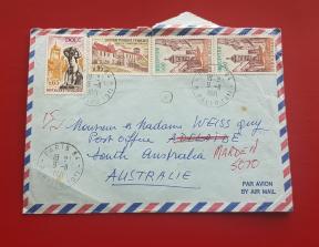 France 1971 Postal Cover To Australia