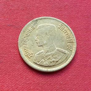 Thailand 10 Satang 1957 - Bronze Coin - Dia 17.5 mm