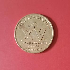 অস্ট্রেলিয়া : XV Commonwealth খেলা ভিক্টোরিয়া - Brass Medal - ব্যাস ২৭ মিমি