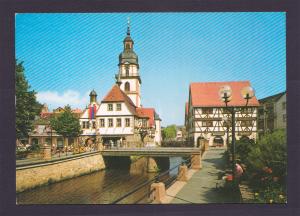 Germany Picture Postcard Featuring Evengelical Church of Hesse with Slogan Cancellation 1921