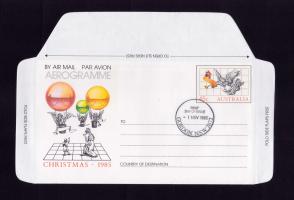 Australia 45c Aerogramme First Day Cancelled 1985