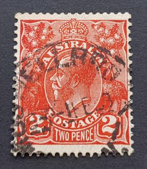 Australia George V Definitive 2 Penny Used