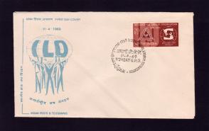 ভারত ১৯৬৯ আন্তর্জাতিক Labour Organization FDC