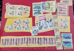 Used Stamps on Paper - Lot 2