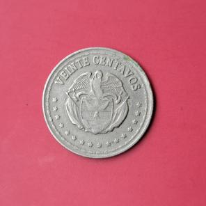 কলোমবিয়া ২০ Centavos ১৯৫৬ - Copper-Nickel মুদ্রা - ব্যাস ২৩ মিমি