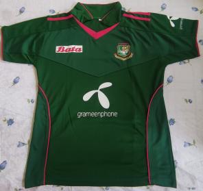 Bangladesh Cricket Jersey Player Worn - (Nazmul Hossain 90)