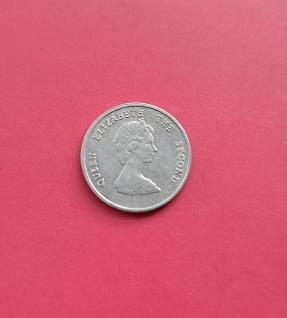 Eastern Caribbean States 10 Cents - Elizabeth II 1989 Copper-Nickel Dia 18.05 mm