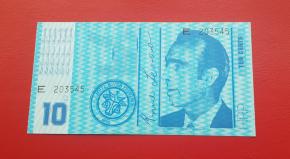 Hutt River Province (Micronesia, Dead Country) 10 Cents - Leonard I 1974 AUNC Condition