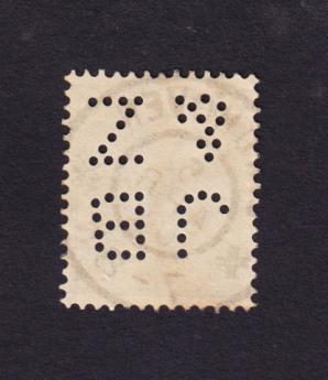 Perfin Stamps Used