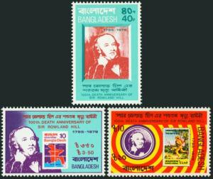 Bangladesh 1979 Sir Rowland Hill 3v Stamps MNH