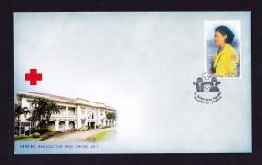 Thailand 2011 Red Cross FDC