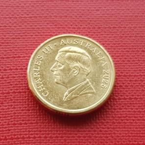 Australia 2 Dollars - Charles III 2025 Aluminium-Bronze Dia 20.5 mm