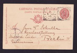 Italy 1902 Vintage Post Card