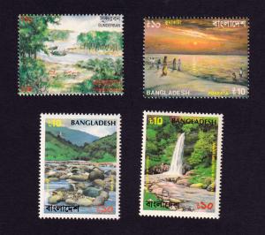 Bangladesh 1993 Natural Beauty 4v Stamps MNH