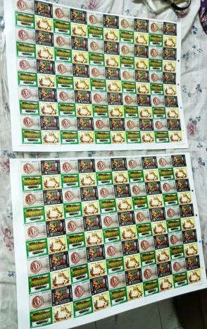 Bangladesh - Gum/Paper Variety - World Food Day (FAO) 2 Full Sheets (50 Sets X 4v Stamps) MNH 2009