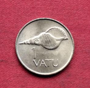 Vanuatu 1 Vatu 1983 Nickel Brass Dia 19.93 mm