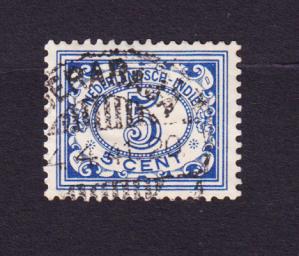 Netherlands Indies 1940 5c Stamps, Used
