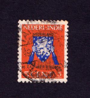 Netherlands Indies 1941 5+5c Stamps, Used