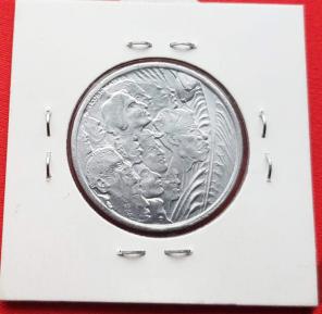 Italy Ceres FAO Rome (Margaret Mead) 1975 - Aluminium Token - Dia 28 mm