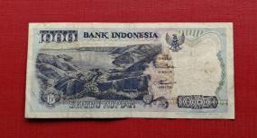 Indonesia 1000 Rupiah 1992 Fine Condition