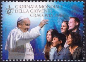 Vatican 2016 World Youth Day - Crakow Poland 1v Stamps MNH - Joint Issue with Poland