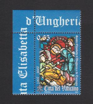 Vatican City 2007 800th Birth Anniversary of St. Elisabeth of Hungary 1v Stamps MNH