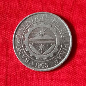 Philippines 1 Piso 2010 - Nickel Plated Steel Coin - Dia 24 mm