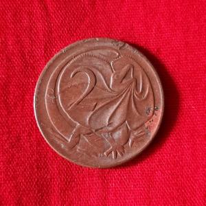 Australia 2 Cents 1981 - Bronze Coin - Dia 21.59 mm