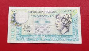 Italy 500 Liaa Fine Condition